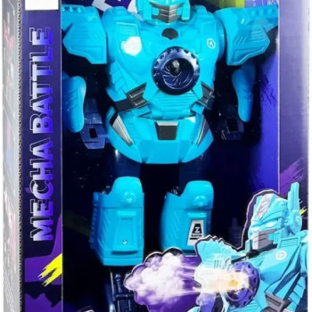 Işıklı ve Müzikli Buhar Çıkartan Hareketli Pilli Robot