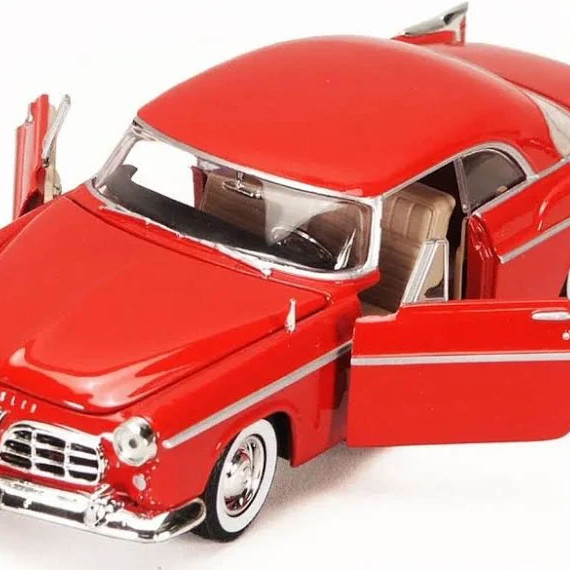 Motor Max 1:24 1955 Chrysler C300 Kırmızı Renk