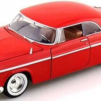 Motor Max 1:24 1955 Chrysler C300 Kırmızı Renk