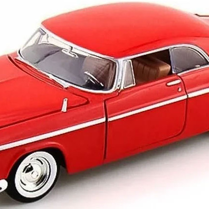 Motor Max 1:24 1955 Chrysler C300 Kırmızı Renk