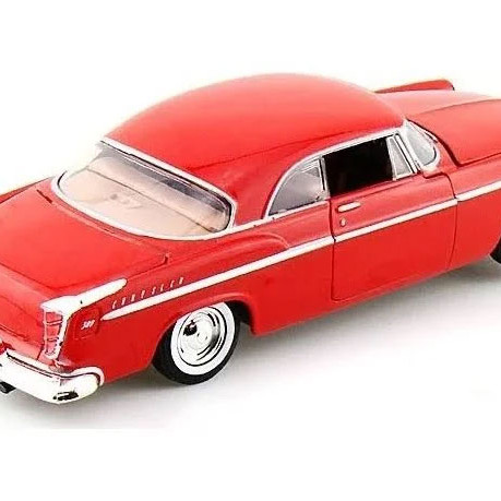 Motor Max 1:24 1955 Chrysler C300 Kırmızı Renk