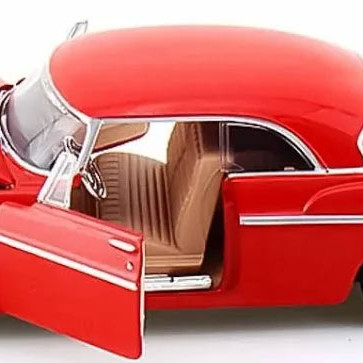 Motor Max 1:24 1955 Chrysler C300 Kırmızı Renk