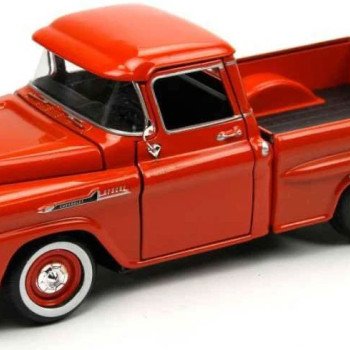 Motormax 1:24 1958 Chevy Apache Fleetside Pickup -Kırmızı