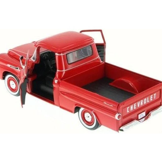 Motormax 1:24 1958 Chevy Apache Fleetside Pickup -Kırmızı