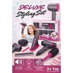 Sesli Işıklı Kuaför Seti