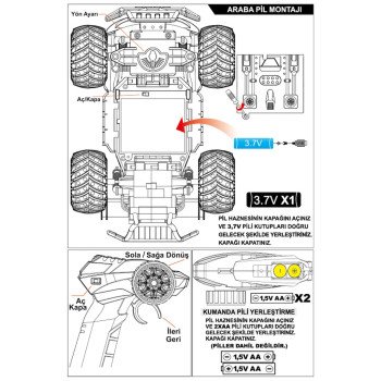 2.4G Off-Road Araba
