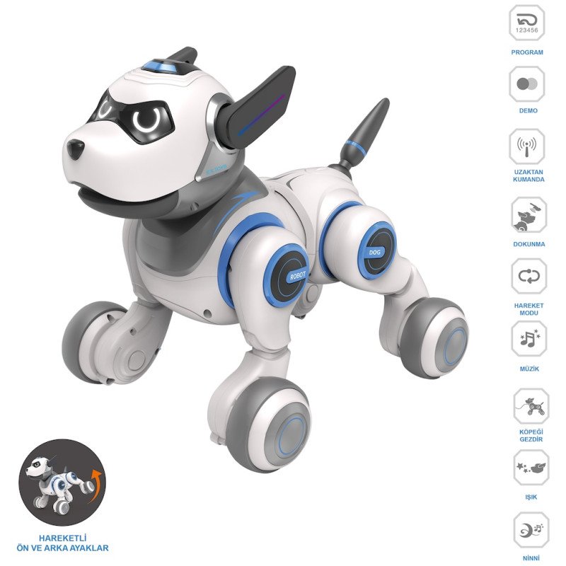 Müzikli İnteraktif Robot Köpek Müzikli İnteraktif Robot Köpek