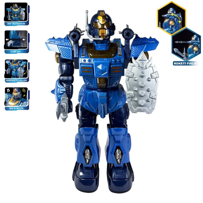 Pilli Savaşçı Robot Pilli Savaşçı Robot