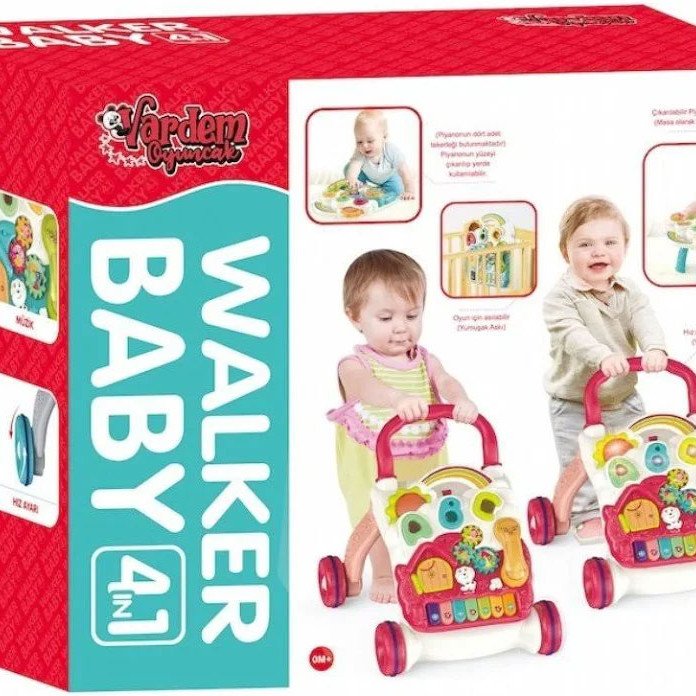 Piyanolu 4In1 Bebek Yürüteci